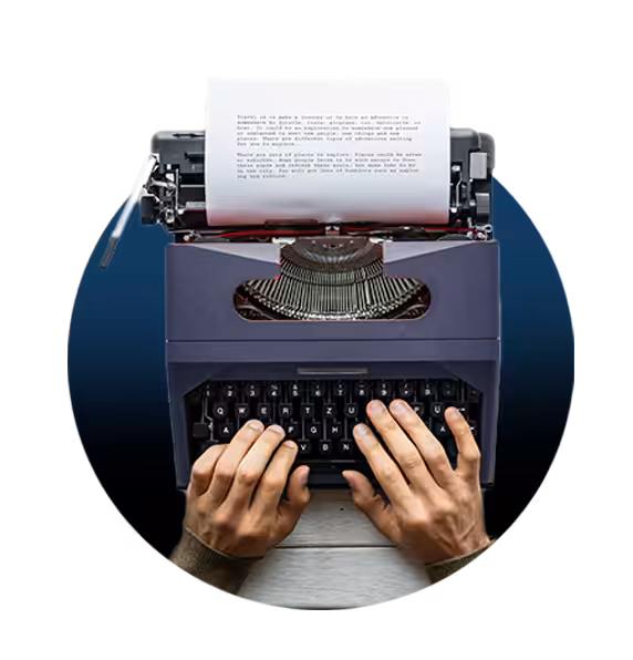 Typing and word counting