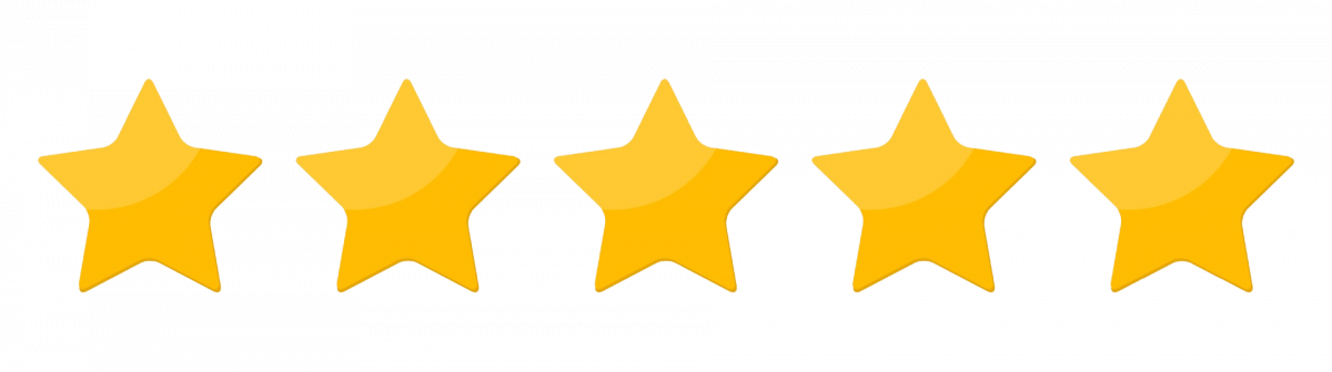 5 stars google review