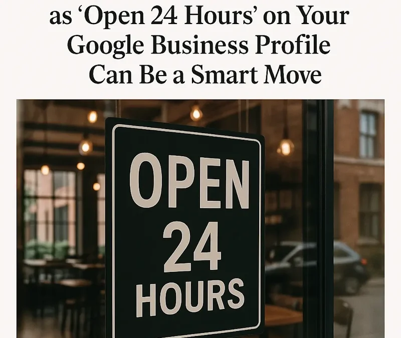 Why Listing Your Business as “Open 24 Hours” on Your Google Business Profile Can Be a Smart Move