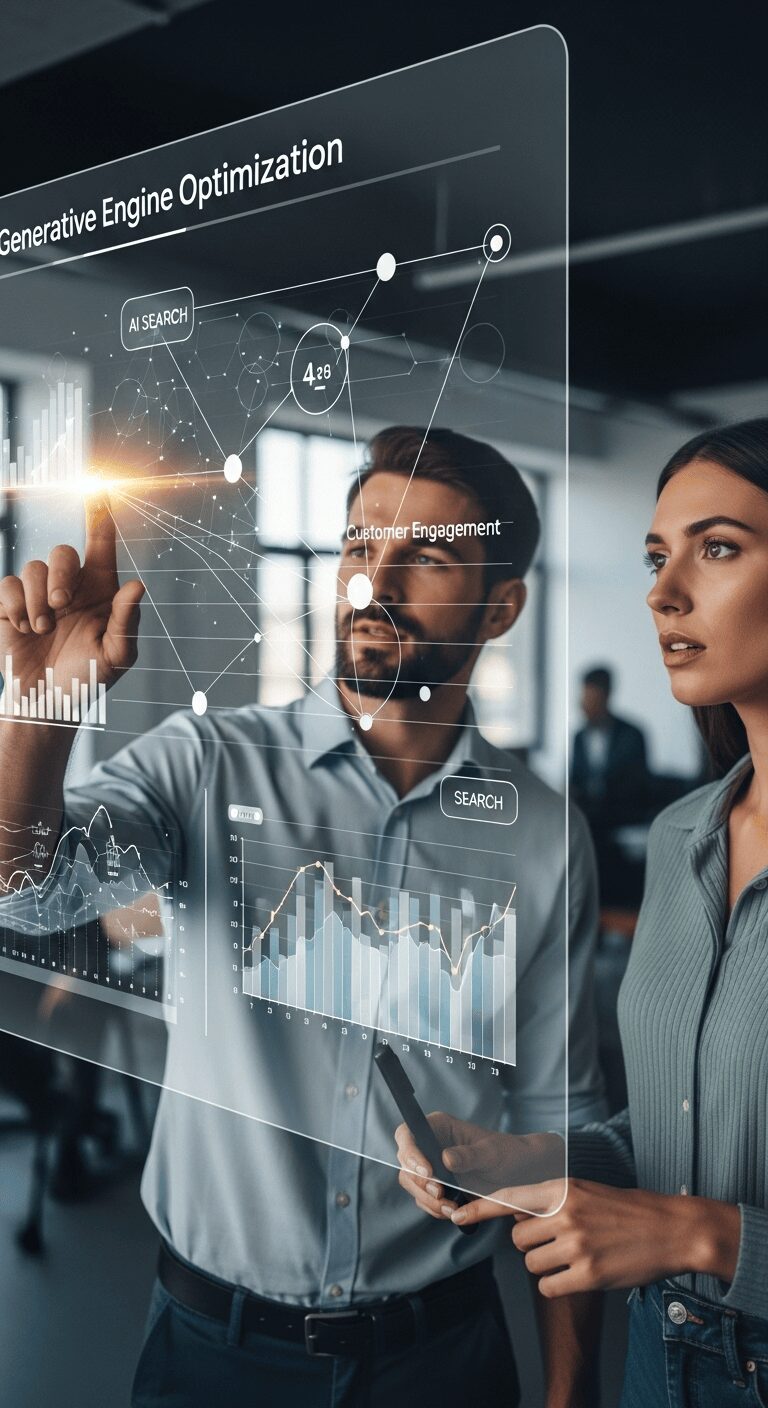 Split image showing a stressed man on one side and a smiling man on the other, representing the transformation with White Label SEO Services.