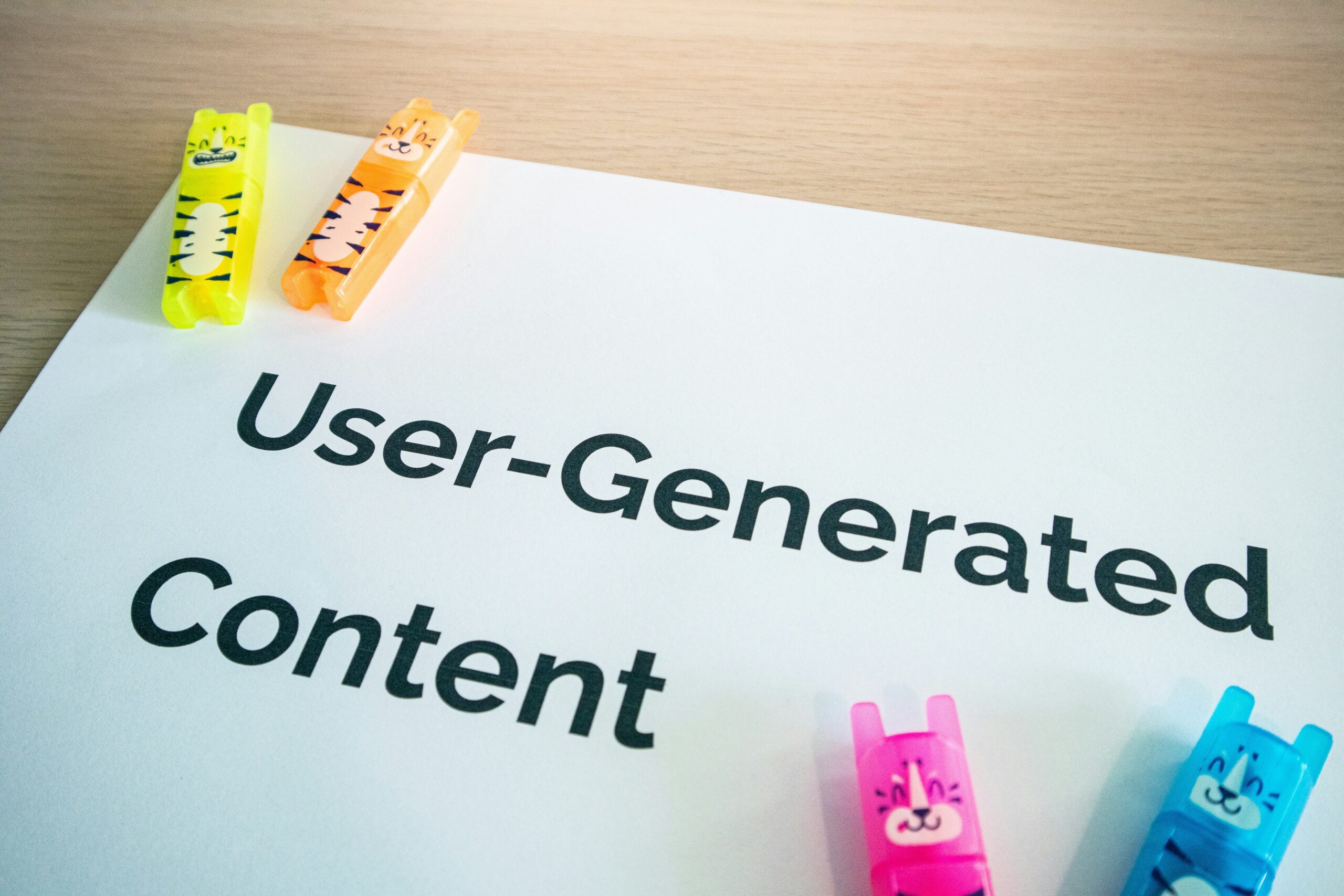 user generated content
