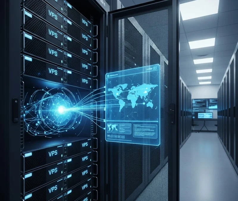 How Hosting VPS Improves Server Performance Predictability